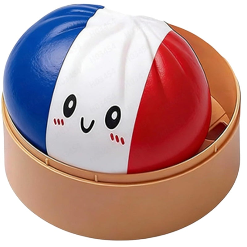 France World Cup Dumpling Squishy