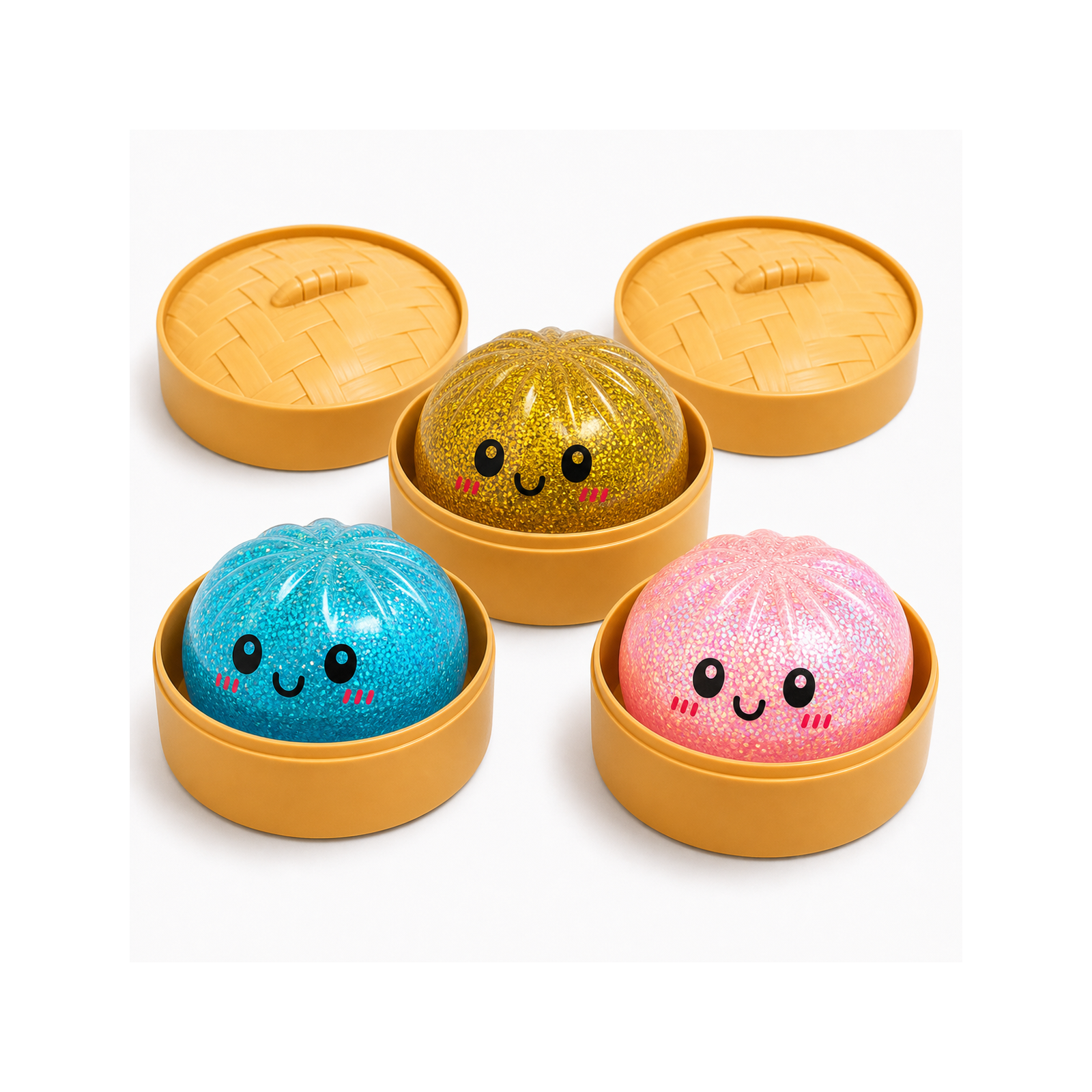 Glitter Dumpling Squishy