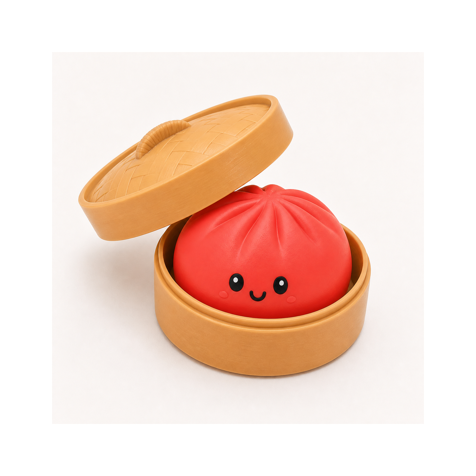 Red Mystery Dumpling Squishy